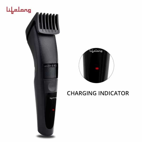 Lifelong Llpcm05 Cordless Beard Trimmer 1 Year Warranty (Black) Runtime: 50 Mins