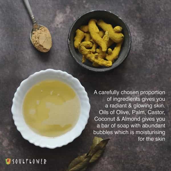 Soulflower Cleansing Sandalwood Soap 150Gm