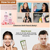 Tnw-The Natural Wash Grealmo Face Wash (100Ml) And Steam Distilled Rose Water (200Ml) Combo Pack