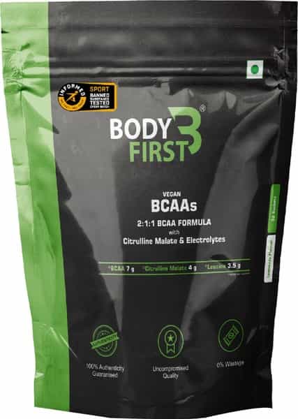 Bodyfirst Vegan 7G Bcaa + 4G Citrulline Natural Lemonade