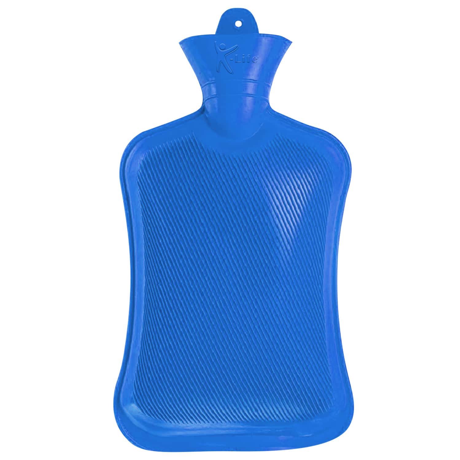 K-life Leak Proof Thick Rubber Heating Pad Pain Relief Non-electrical 2 L Hot Water Bag (blue)