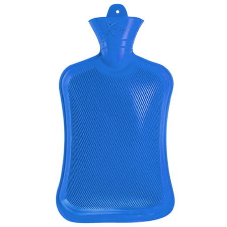 K-Life Leak Proof Thick Rubber Heating Pad Pain Relief Non-Electrical 2 L Hot Water Bag (Blue)