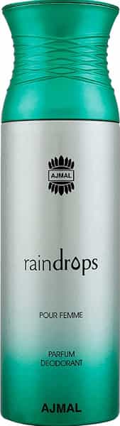 Ajmal Vision & Raindrops Deodorants Gift For Men & Women (200 Ml Pack Of 2)