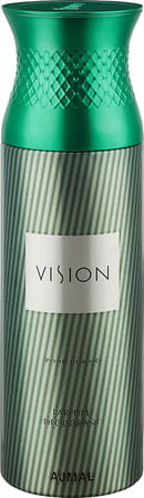 Ajmal Vision & Raindrops Deodorants Gift For Men & Women (200 Ml Pack Of 2)