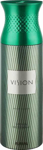 Ajmal Vision & Raindrops Deodorants Gift For Men & Women (200 Ml Pack Of 2)
