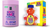 Happi Kidz Calcium+Vitamin D3 Gummies&Happi Kids Iron+Vitamin C Gummies Combo
