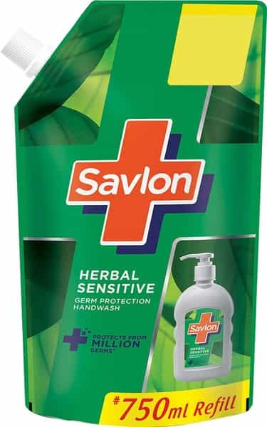 Savlon Herbal Sensitive Handwash Refill Of 750Ml