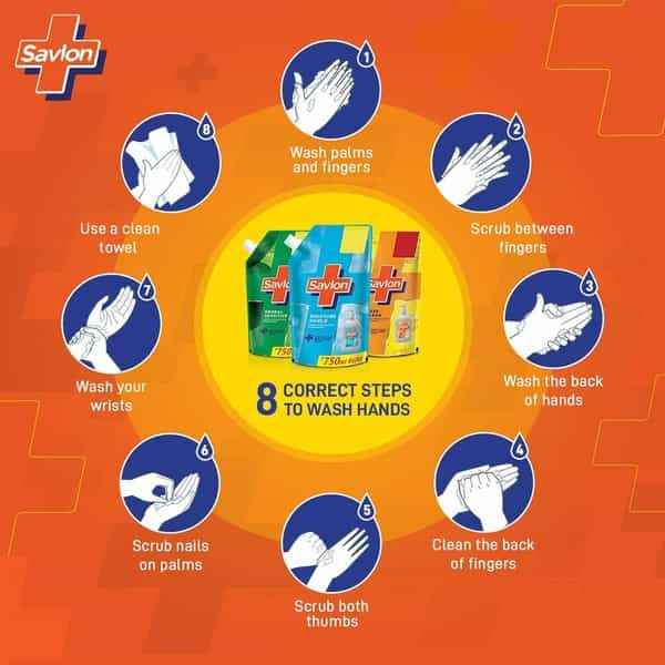Savlon Herbal Sensitive Handwash Refill Of 750Ml