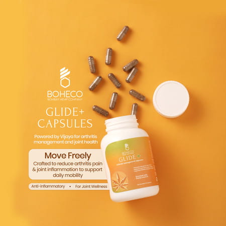 Boheco Glide+ Arthritis Capsules | Ayurvedic Joint Pain Relief | 60 Capsules