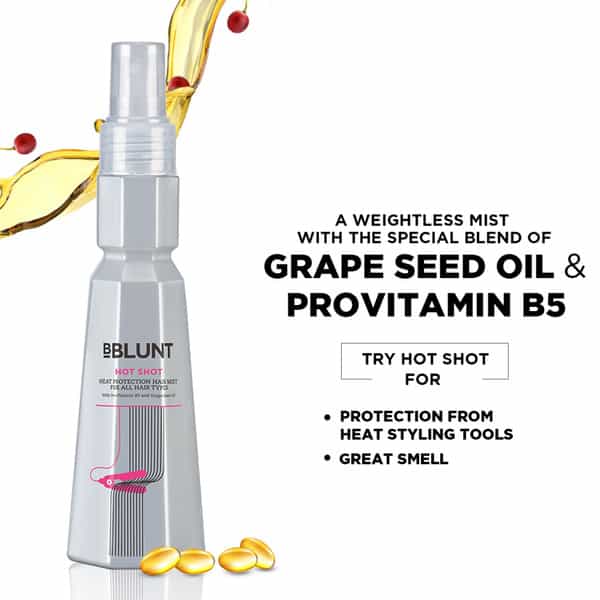Bblunt Hot Shot Heat Protection Mist - 150 Ml