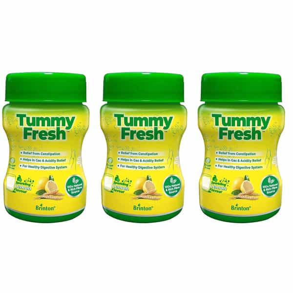 Brinton Tummy Fresh (Sugar Free) For Healthy Digestive Sytem | 100 Gm X Pack Of 3