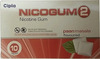 Nicogum Paan Masala 2Mg Mint Nicotine Gums Strip Of 10 | Helps Quit Smoking