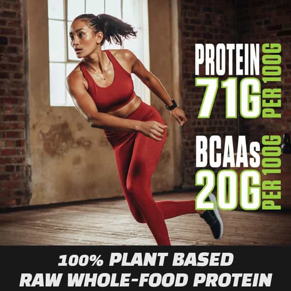 Genetic Nutrition Vegan Protein Premium Plant Protein With Complete Amino Acid Fresh Strawberry
