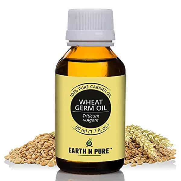 Earth N Pure Wheat Germ Oil 100% Pure Natural And Cold Pressed - 50 Ml (1.7 Fl. Oz.) (50 Ml)