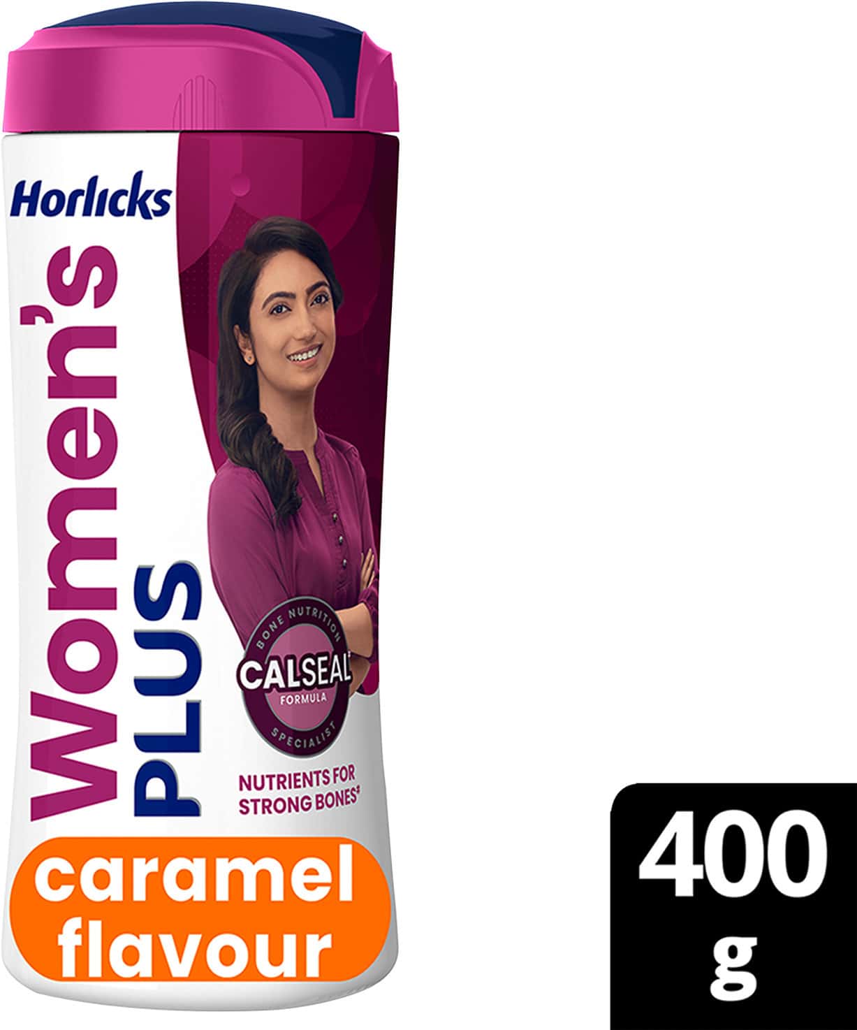 Horlicks Women'S Plus Caramel Jar 400 G