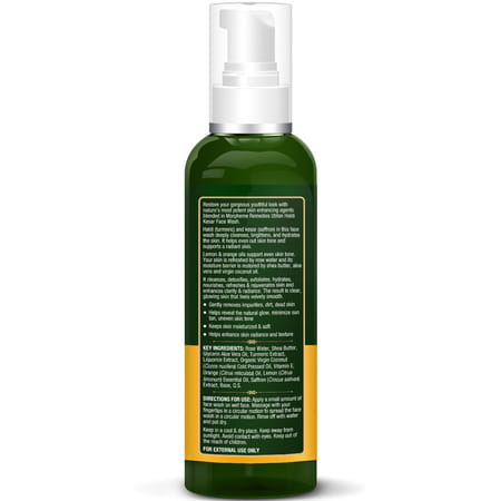Morpheme Ubtan Haldi Kesar Face Wash 120Ml