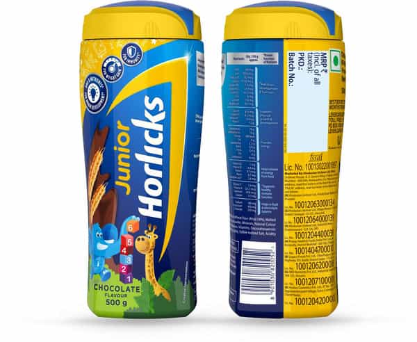 Junior Horlicks Nutrition Drink Chocolate Jar Of 500 G