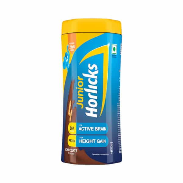 Junior Horlicks Nutrition Drink Chocolate Jar Of 500 G