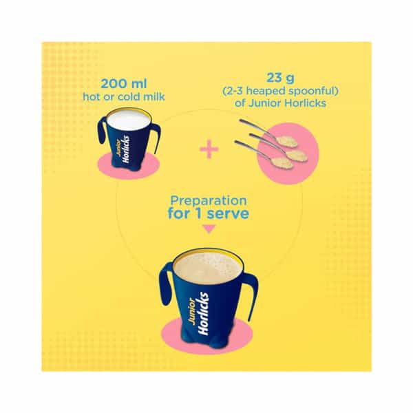 Junior Horlicks Nutrition Drink Chocolate Jar Of 500 G