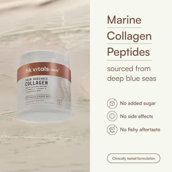 Hk Vitals Marine Collagen Supplements (Mixed Fruit | 200G) | With Vitamin C | E