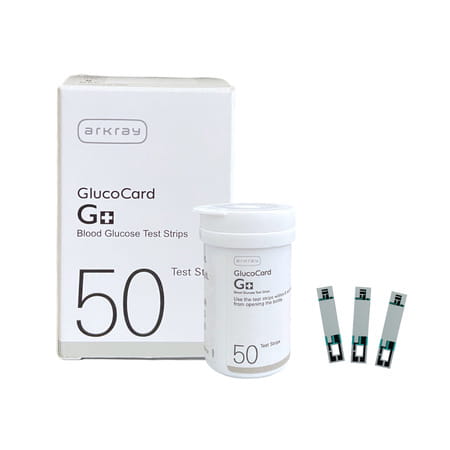 Arkray Glucocard G+ 50 Bottlepack Blood Glucose Test Strips For Glucocard G+