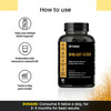 Nirvasa Shilajit Gold Capsules | 100% Pure Himalayan | Enhances Strength | Stamina & Power | 60n
