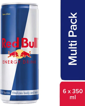 Red Bull Energy Drink 350 Ml Pack Of 6