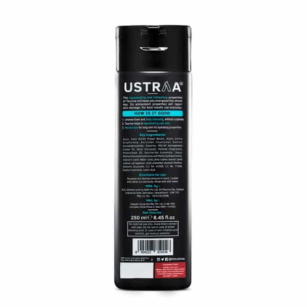 Ustraa Body Wash-Taurine 250 Ml (Pack Of 2)