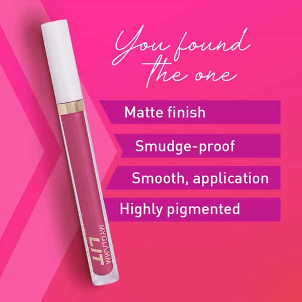 Myglamm Lit Liquid Matte Lipstick-Go Off