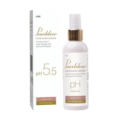 Pearldew Hair Gain Serum 100 Ml | For All Hair Types | Paraben Free (Pack Of 4)