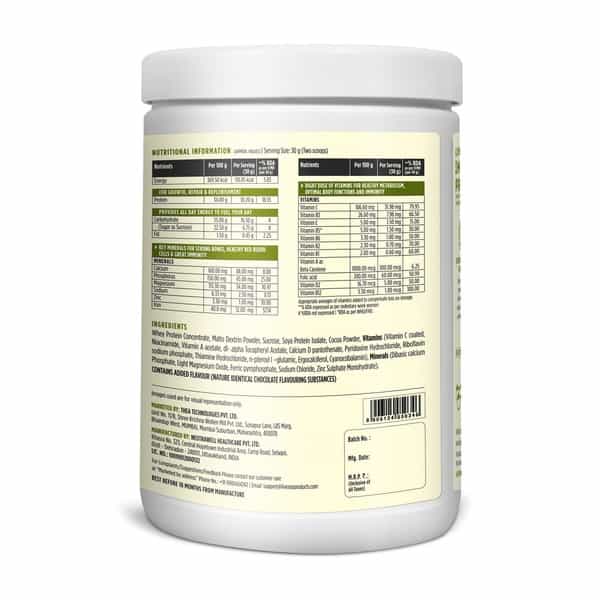 Liveasy Wellness Immuno Protein - Adult Protein Drink With Vitamins & Minerals Jar Of 500 Gram