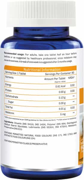 Onelife Sleep Tight 5Mg - 60 Tablets
