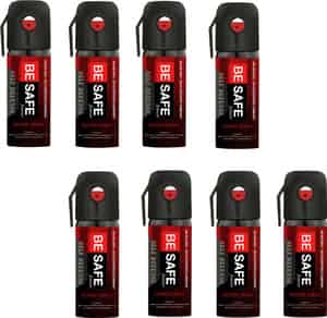Besafe Forever Max Protection Self Defense Pepper Spray Pack Of 8