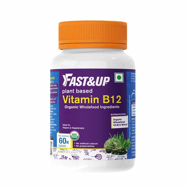 Fast&Up B12 + B-Complex Vegan B12 + B-Complex | 60 Uncoated Tablets