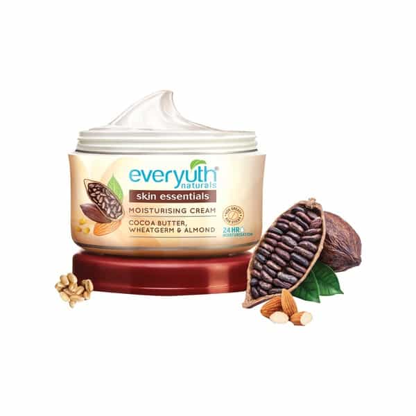 Everyuth Naturals Moisturizing Cream - 100Ml + Free Body Lotion - 90Ml