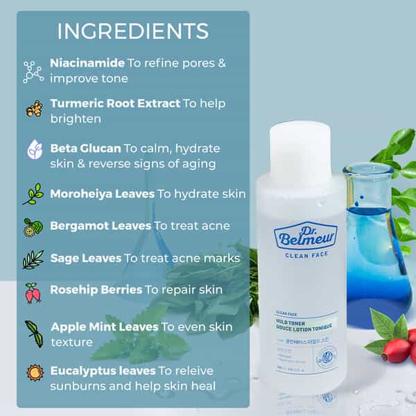 The Face Shop Dr.belmeur Clean Face Mild Toner