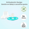 R For Rabbit Apple Pacifier-L Blue