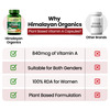 Vlado's Himalayan Organics Plant-Based Vitamin A Supplement (120 Capsules)