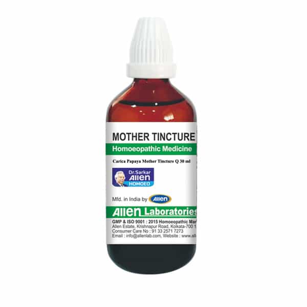Allen Laboratories Carica Papaya Mother Tincture Q 30 Ml