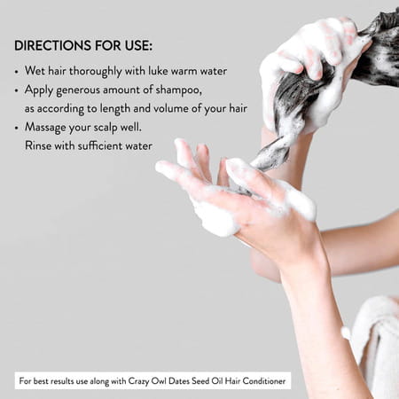 Crazy Owl Dates Seed Oil Hair Conditioner- Shine And Repair