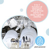 Koparo Dishwashing Tablet Non Toxic Tough On Grease Dishwasher Lime & Basil Fragrance - 600 Gram X 2