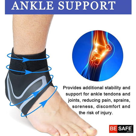 Besafe Forever Ankle Support Strap For Protection/ Pain Relief | Single