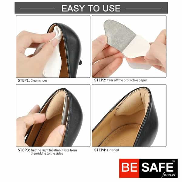 Besafe Forever Self Adhesive Shoe/ Heel Insole Suitable For All Pair Of 8