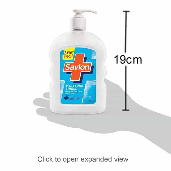 Savlon Moisture Shield Germ Protection Liquid Handwash 460Ml