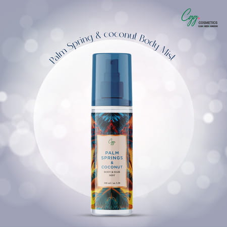 Cgg Cosmetics Palm Springs & Coconut Body& Hair Mist 100 Ml