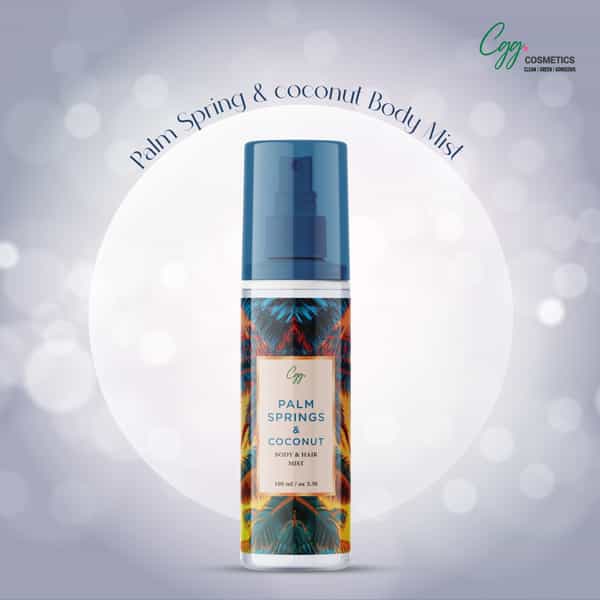 Cgg Cosmetics Palm Springs & Coconut Body& Hair Mist 100 Ml