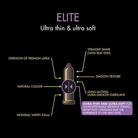Skyn Elite Premium Condoms Pack Of 30 (10x3 Packs)