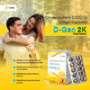 Genone Dgen 2K Vitamin D3 Capsules For Strong Bones And Immunity (60 Capsules)