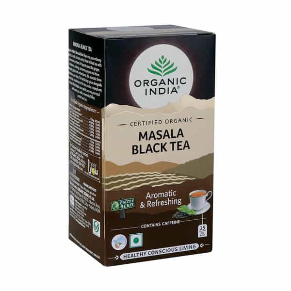 Organic India Masala Black Tea | 25 Tea Bags