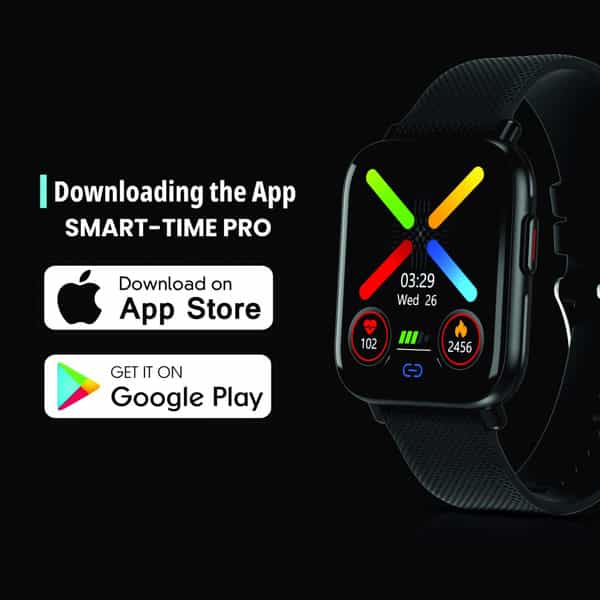 Portronics Kronos X1 Por-1434 - Smart Wrist Watch Black